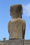 Carvings Back Moai Ahu