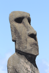 Face Eroded Moai Ahu