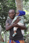 Woman Child Baka Village