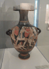 Red-figured Hydria Colored Representation