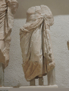 Marble Statue Asclepius Leaning