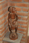 Wood-carved Statue