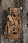 Wood-carved Statue