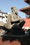 Garuda Front Vishnu Temple